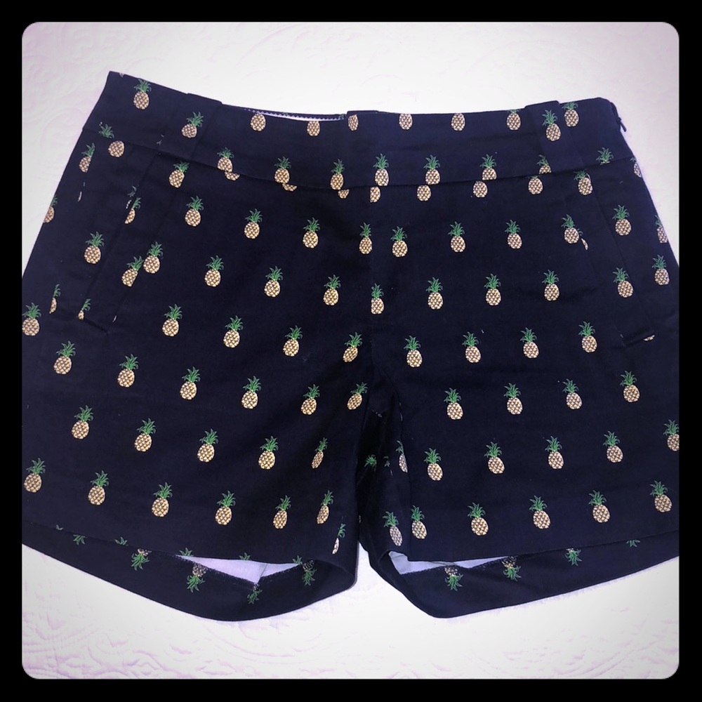 🍍 J Crew stretch/side zip shorts